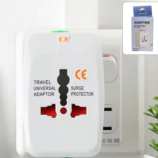Universal Travel Adapter With Dual Usb Charger Ports - International Multipurpose