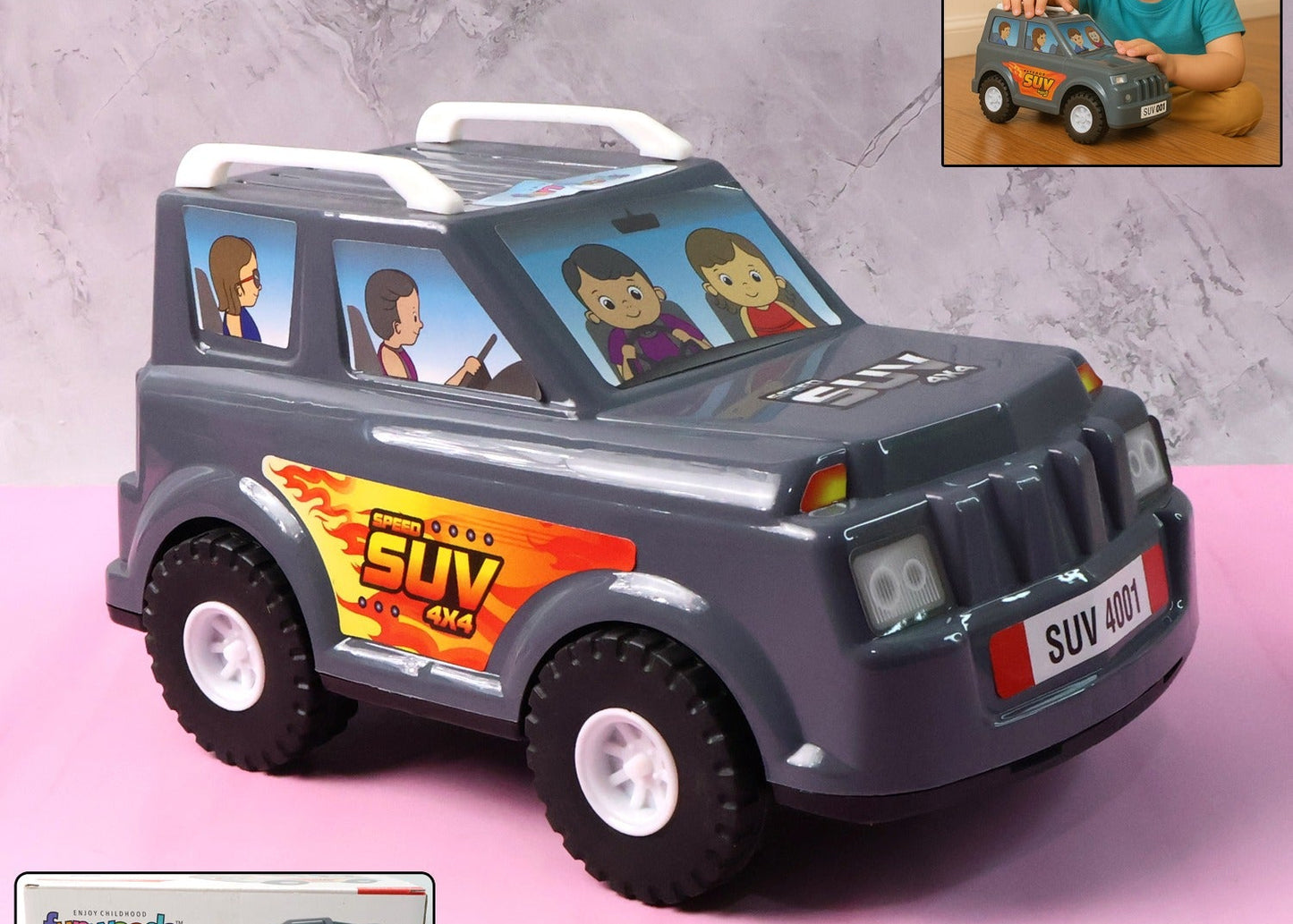 Funwoods Kids Power Suv Car Toy (1 Pc)