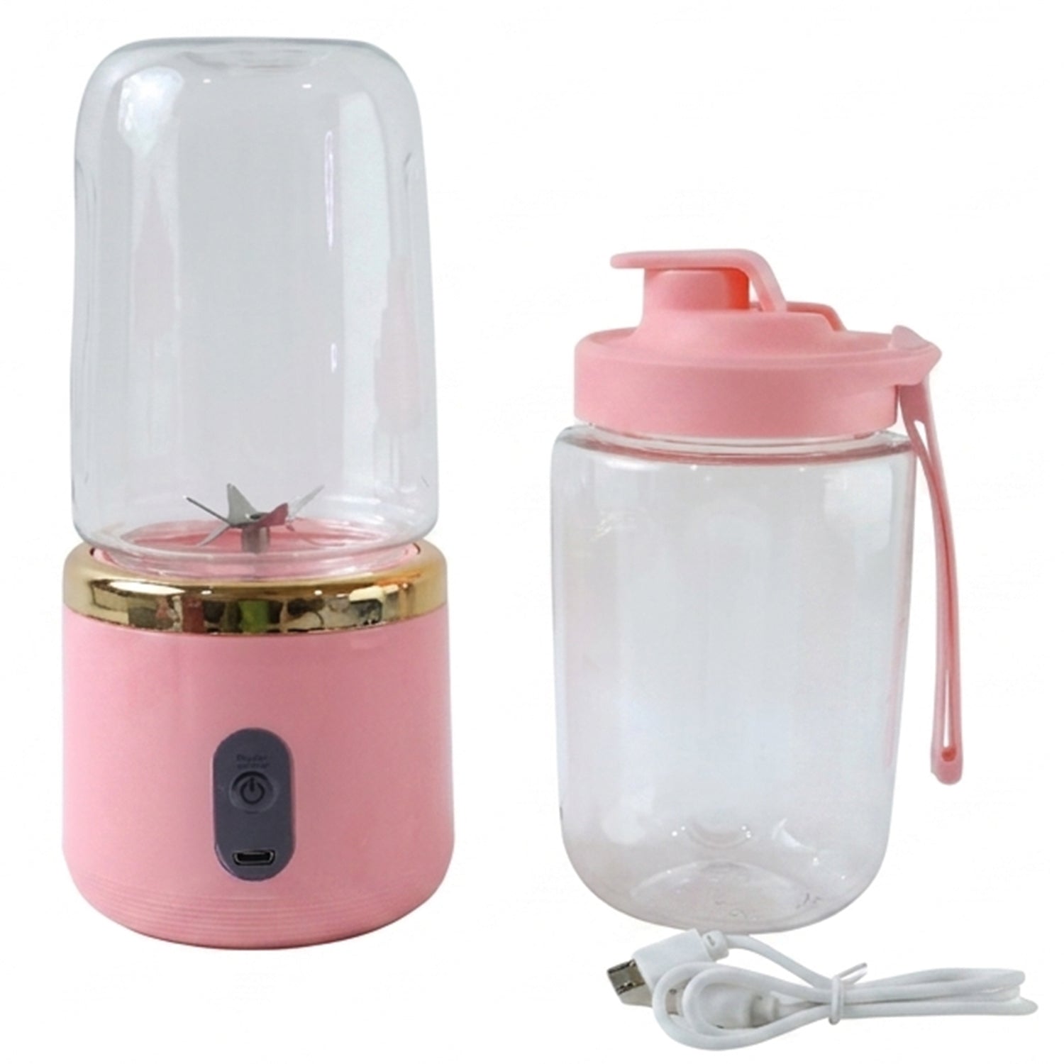 Portable Electric Juicer  Cordless  Usb Rechargeable For On-the-go